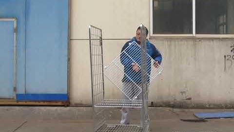 Installation of The Roll Container