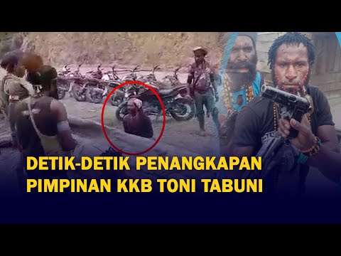 Detik-detik Penangkapan Toni Tabuni, Pimpinan KKB Pelaku Pembunuhan Kabinda Papua