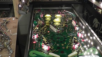 Quicksilver in attract mode running Lazerlord ROMs