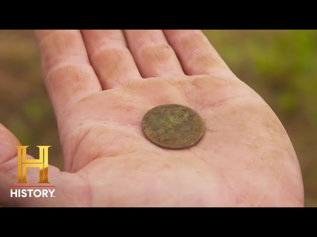 The Curse of Oak Island: SUPER VALUABLE 1700s Coin Sparks Big Questions  (Season 9) - YouTube