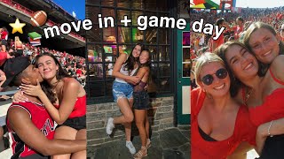 move in vlog + first college game day @ UMD