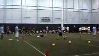 Backflip over DODGEBALL IN MATCH!!!! WIN