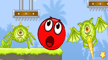 Bounce Red Ball 5 - Jump Ball Hero Adventure - Gameplay Walkthrough Part 5 - All Levels 66-80