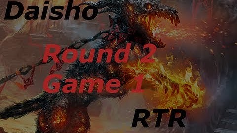 RTR 2nd Draft Round 2 Game 1