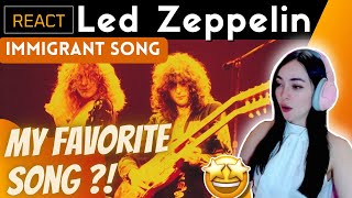 REACTING to LED ZEPPELIN - IMMIGRANT SONG