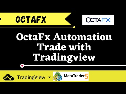 OctaFx Automation Trading with Tradingview | Forex Algo Trading