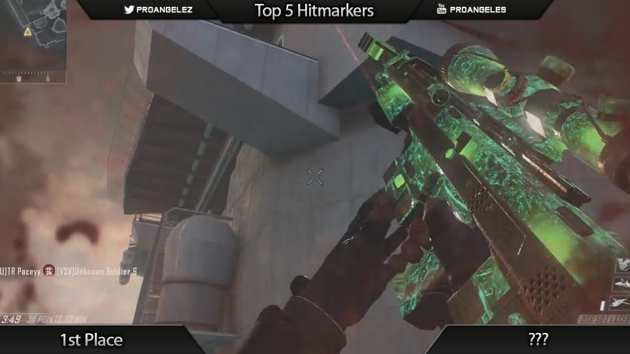 Top 5 Hitmarkers: 3 Piece Across Map