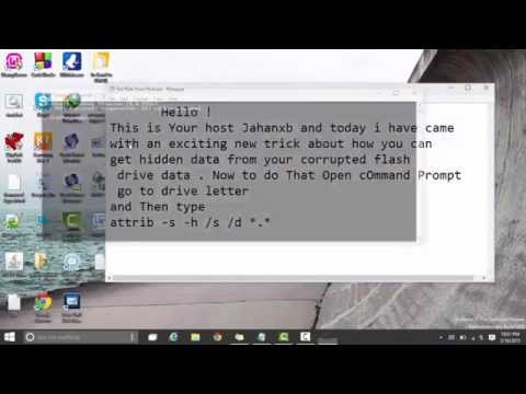 How to Get Hidden Data from a Corrupted Flash Drive - THP