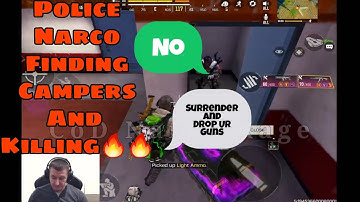 CoD Narco Become A POLICE Officer At Blackout City🔥🔥 #codm #codnarcolive #blackout #police