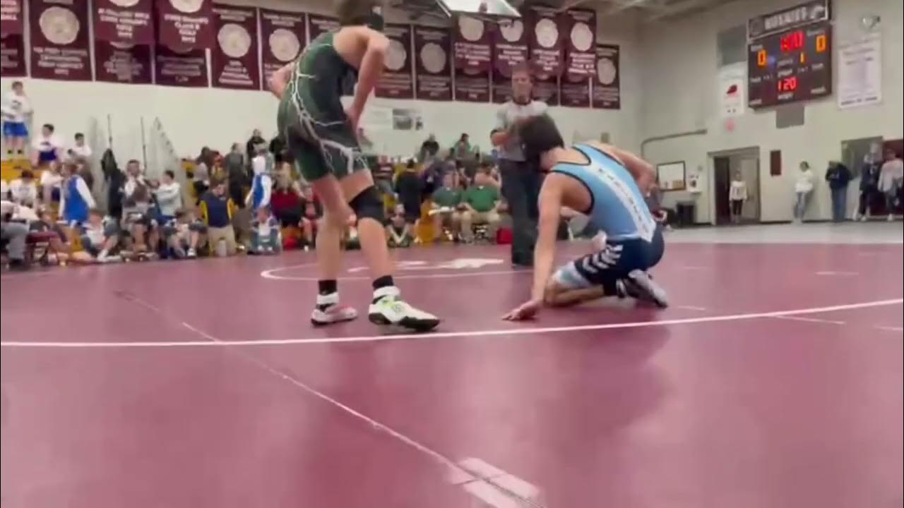 High School Wrestling match (Tournament) YouTube