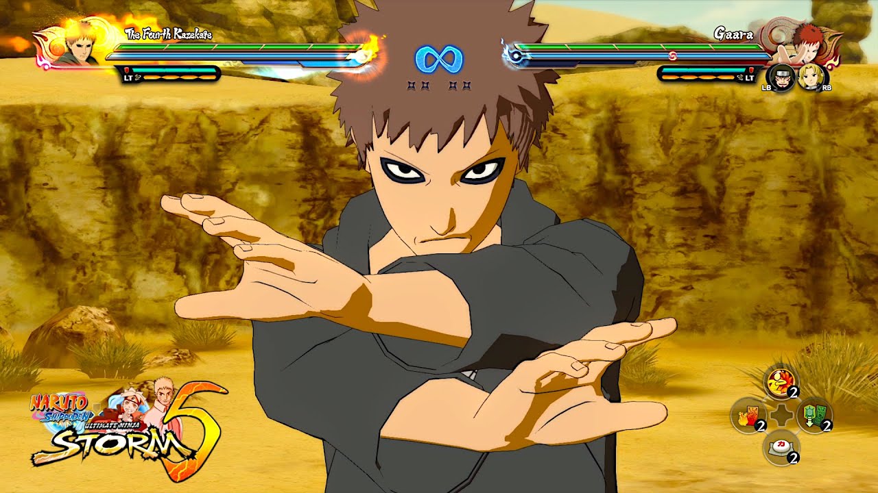 Rasa (Yondaime Kazekage) Vs The Three Sand Sibling (Genin) | Naruto Shippuden x Boruto