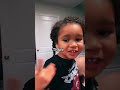 I love the way she used to say broccoli! ￼ #scarlettgray #trend #funny #shorts #momlife