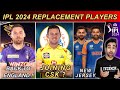 Ipl 2024  england players leaving soon  team india new jersey world t20 2024 csk  kkr