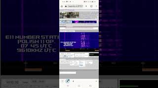 E11 number station - 07:45 UTC - 9610khz USB - 24/08/2026