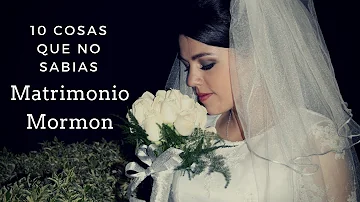 ¿Qué llevan las novias mormonas?