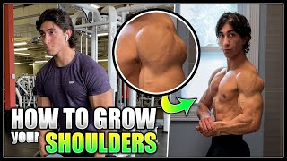 How To Grow Your Shoulders Best Exercises Training Routine