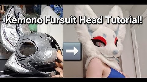 Kemono Fursuit Head Tutorial! (Part 1) 🫶💗