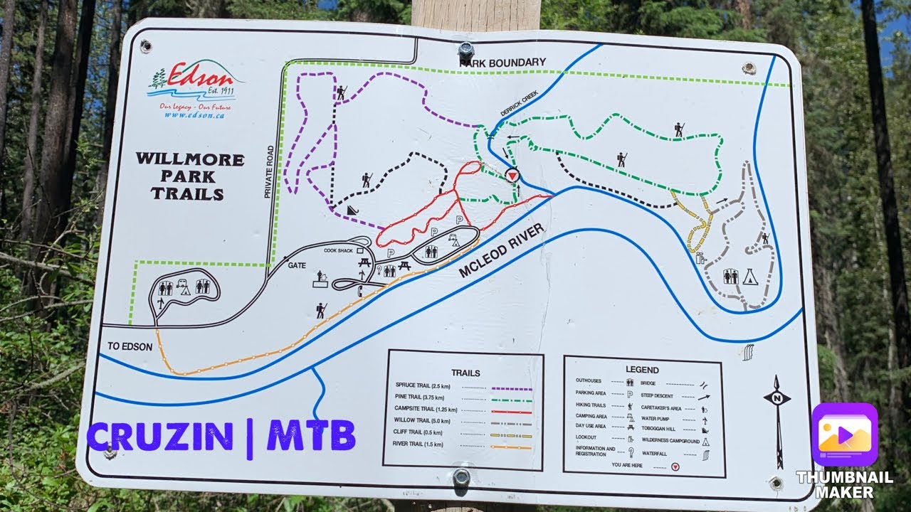 MTB Willmore Park Edson, Alberta YouTube