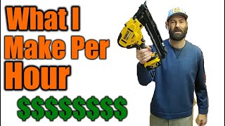 How Much Do I Make Per Hour | Contracts | THE HANDYMAN BUSINESS