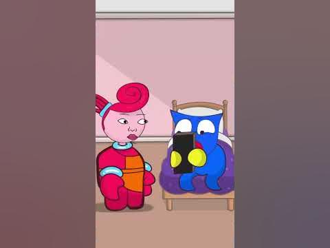 Хаги Ваги Vs Мама Лонг Легс в игре вКальмара : А ну ка спать#хагиваги # ...