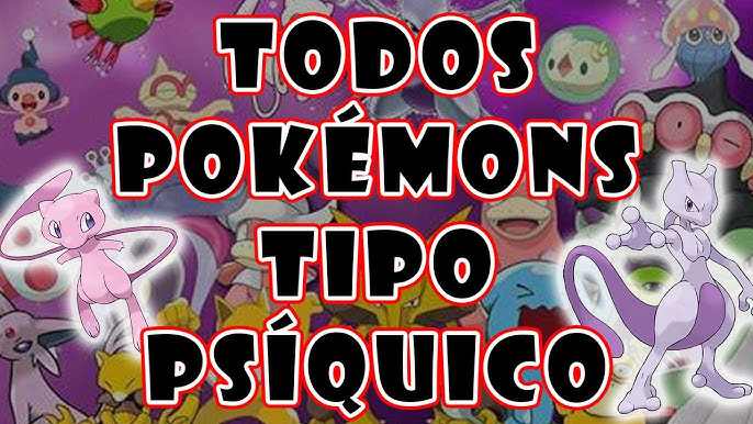 RANKEANDO TODOS OS POKÉMON DO TIPO Psíquico! Psychic Type Pokémon