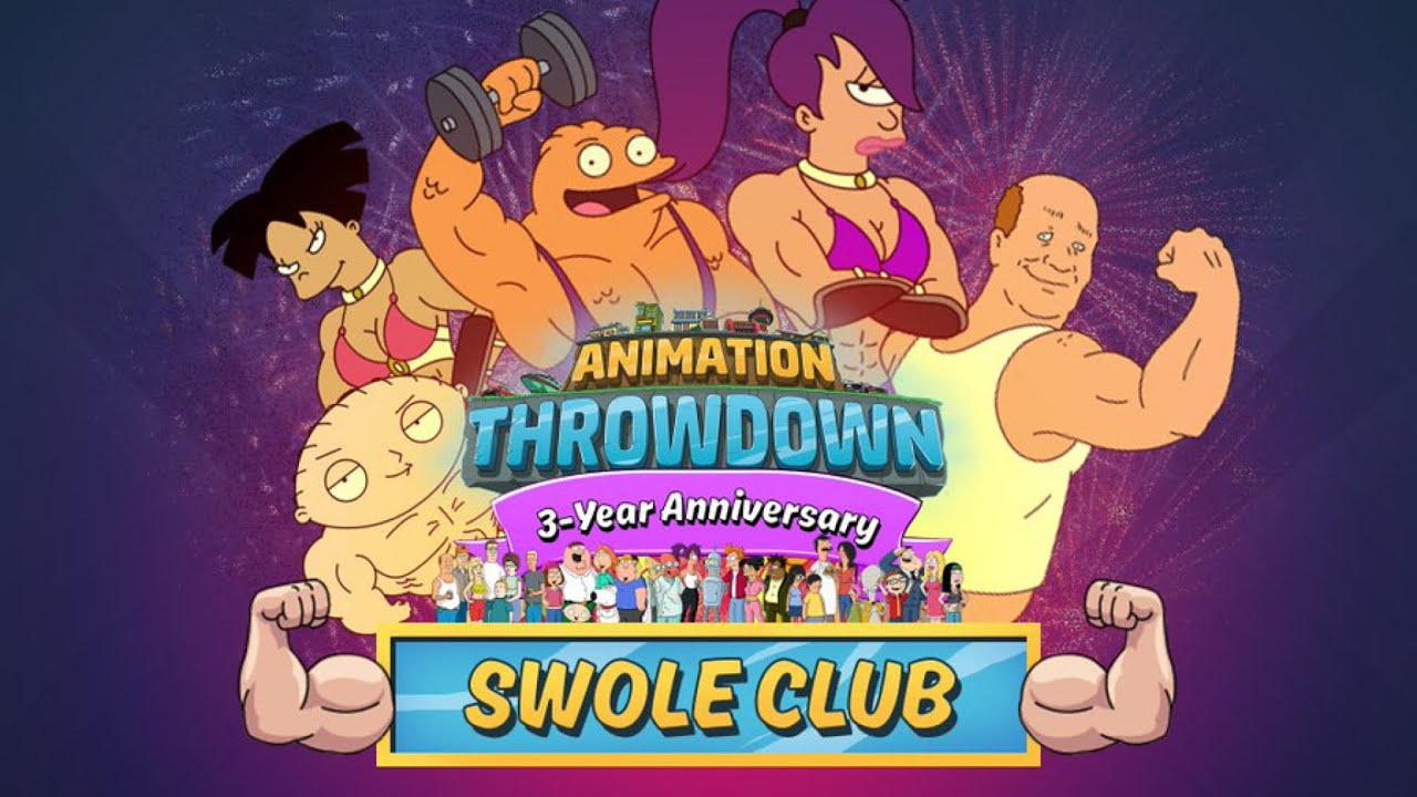 Animation throwdown. Animation throwdown summer clash. swole town мультик. animation throwdown bodyguard. промокоды animation throwdown.