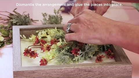 Floral Shadowbox | Michaels