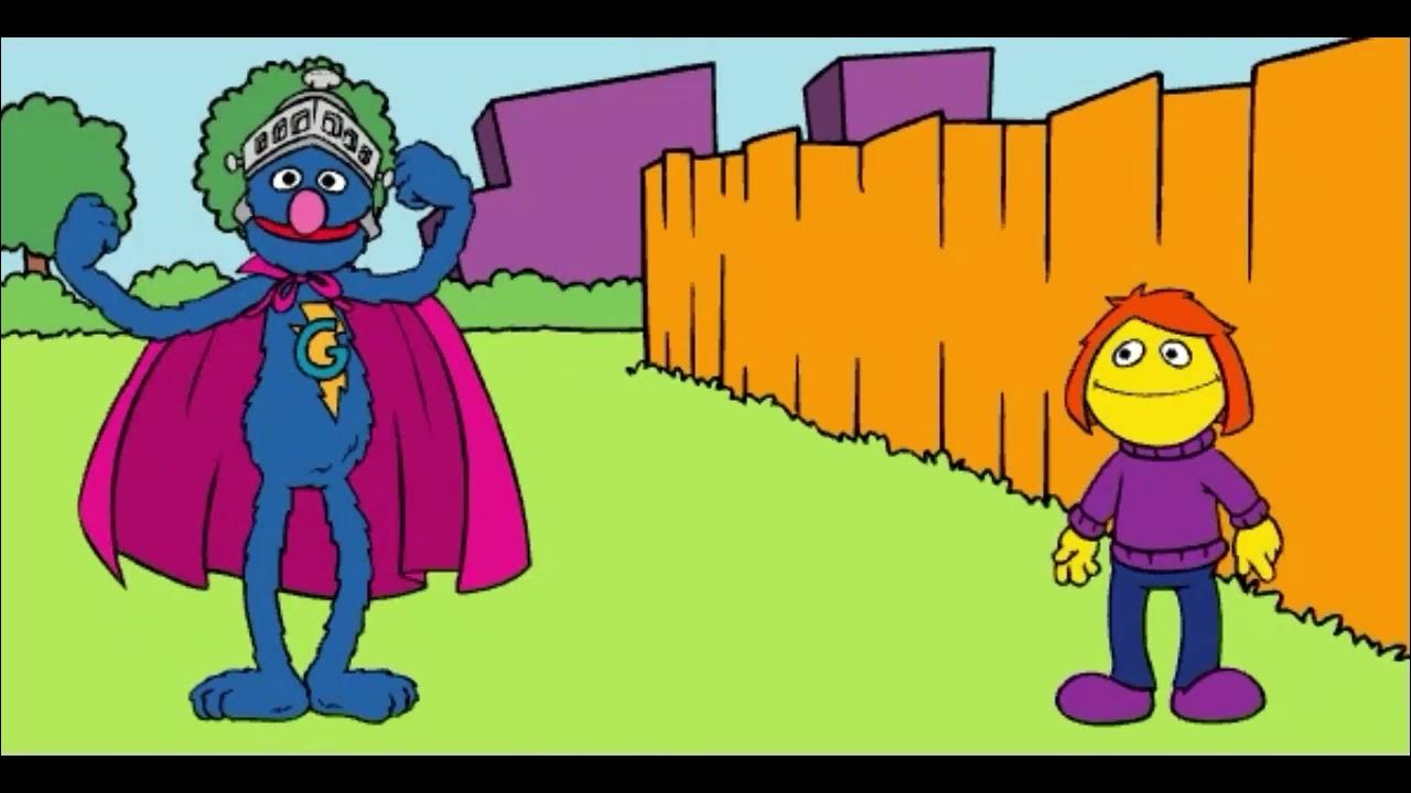 Sesame street super grover in the nick of rhyme playthrough youtube