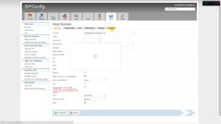 Comment modifier le php.ini dans ISPConfig 3 