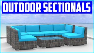 Best Outdoor Sectionals Sets 2020 - Top 5 Outdoor Sectionals Set Review