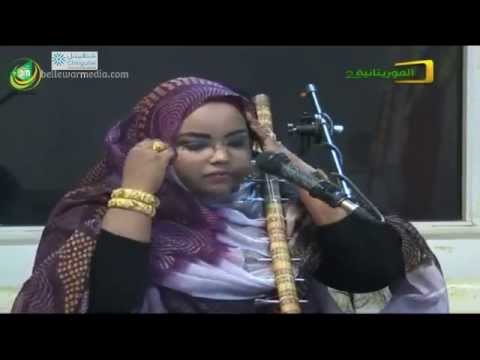 برنامج ازاوان مع الفنانة الشابة سلمان بنت محمد ولد حمباره الموريتانية 2