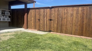 6’ pre-stained side by side top cap two step trim