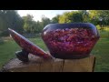 Dyed shavings In Resin