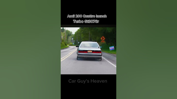 Audi 200 quattro launch ‼️owner YT - ( amdisthebest ) ‼️
