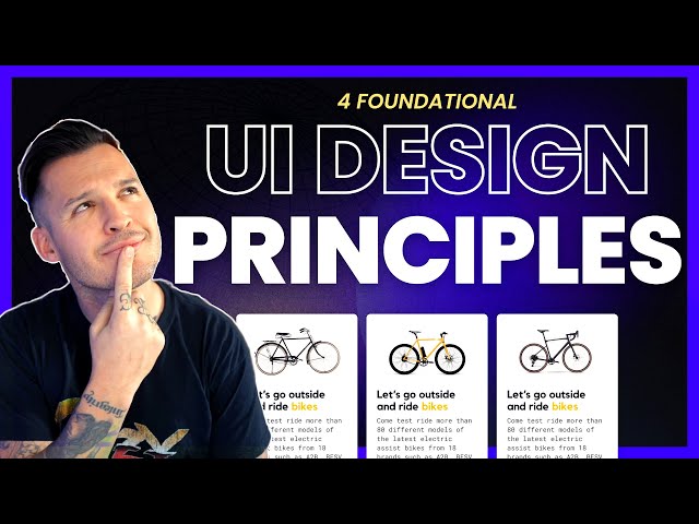4 Foundational UI Design Principles | C.R.A.P. class=