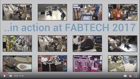 Universal Robots in action at FABTECH 2017