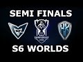 SSG vs H2K - Semi Finals Full Series S6 LoL eSports World Championship 2016! Samsung vs H2K