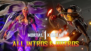 Every Intro & Outro for All Characters - Mortal Kombat 1