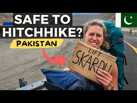 SCARY HITCHHIKE MOMENT In Pakistan, Skardu Gilgit Baltistan 🇵🇰