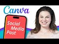 Creating and Publishing Social Media Posts with Canva