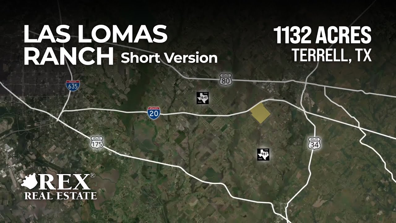 Las Lomas Ranch (Short Version) 1132 Acres Land for Sale Terrell