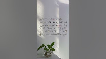 ما تيسّر مِن سورة الفرقان | من الآية 63 الى الآية 67 | 🌿🤍.
