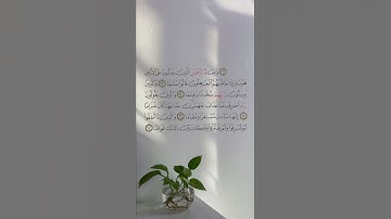 ما تيسّر مِن سورة الفرقان | من الآية 63 الى الآية 67 | 🌿🤍.