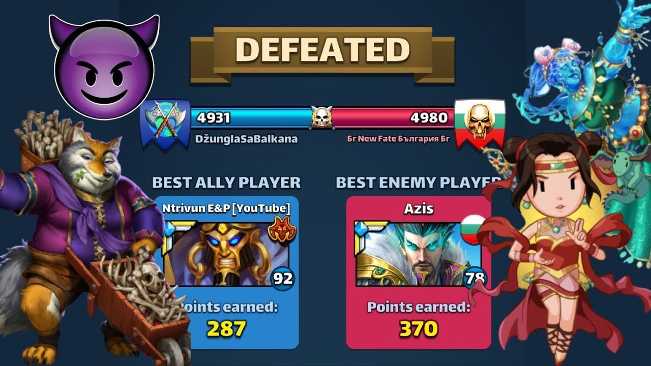 Shadowfang Laughs at Your Healers! | Empires and Puzzles Alliance War 