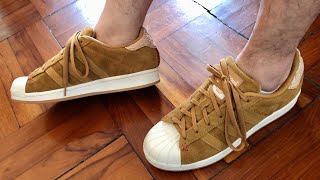 Adidas superstar brown suede Outlet
