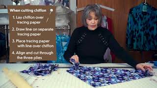 How to create a hand-rolled, high-end scarf