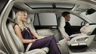 The swedish automaker volvo has removed front passenger seat of its
xc90 suv and literally created a pedestal on which to place baby. this
way, parents...