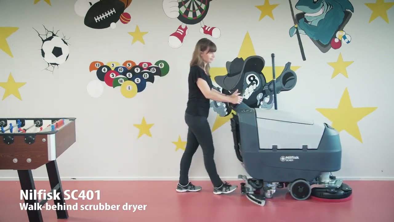 Nilfisk SC401 schrobzuigmachine