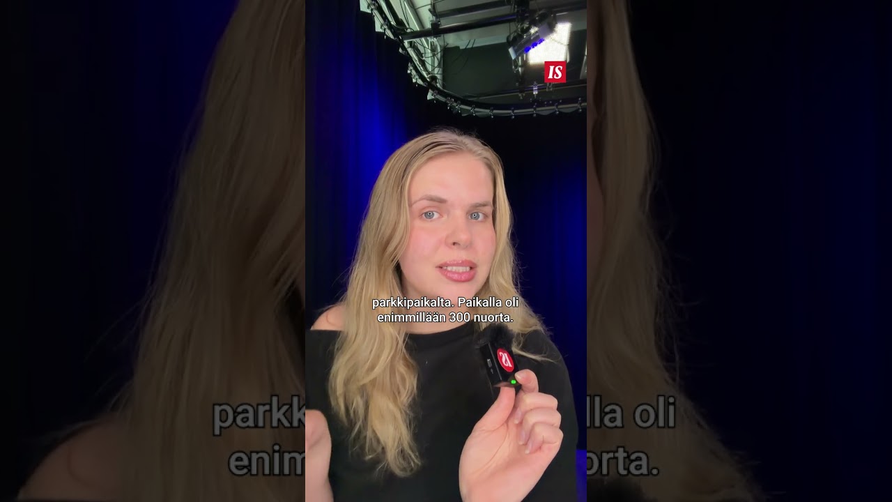 Sadat nuoret riehuvat lahtelaisella parkkipaikalla