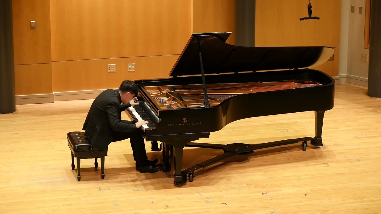 Ham Chan performing Prokofiev